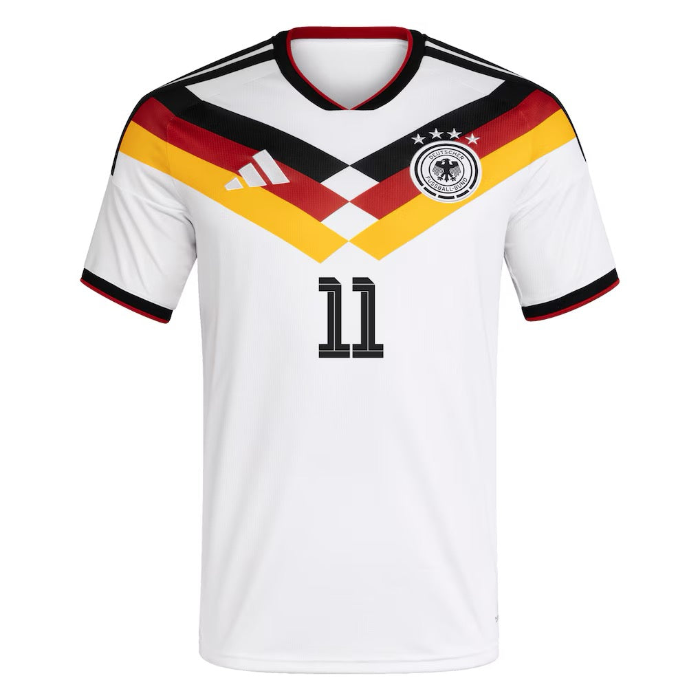 Adidas Germany World Cup 2026 Jersey Woltemade 11 Men's Large