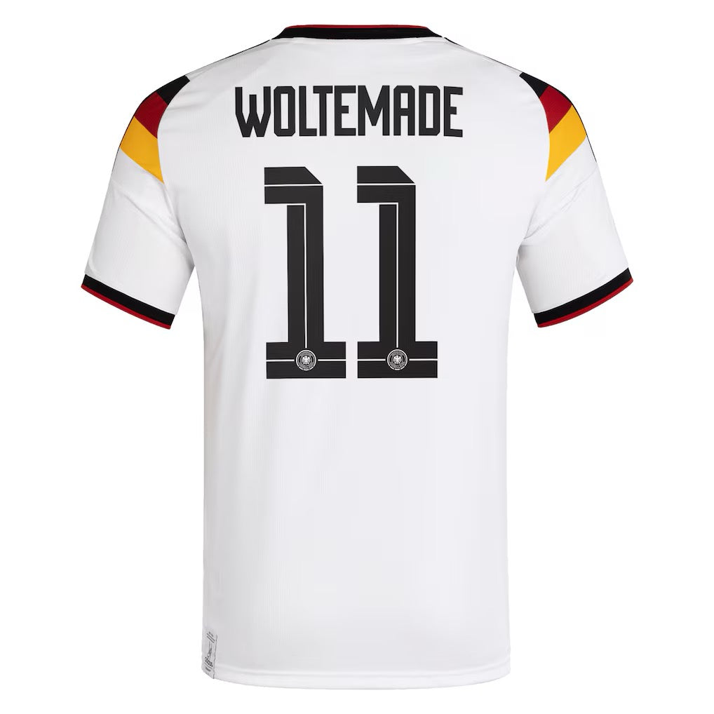 Adidas Germany World Cup 2026 Jersey Woltemade 11 Men's Large