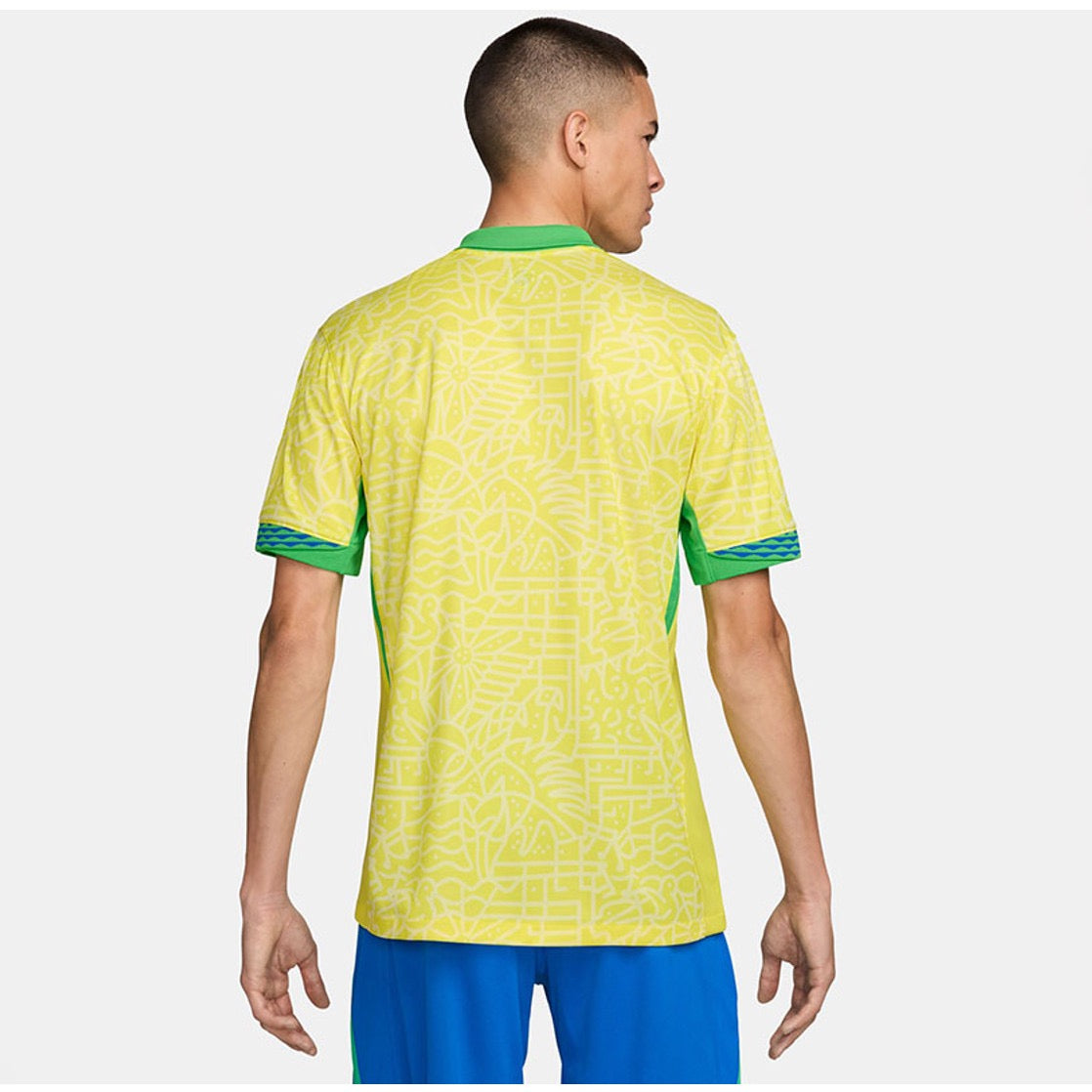 Nike Brasil Home Stadium Jersey 2024 Men's Large