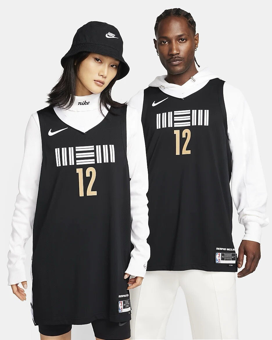 Nike Memphis Grizzlies 2024 Singlet City Edition Men's XL (52) Morant 12