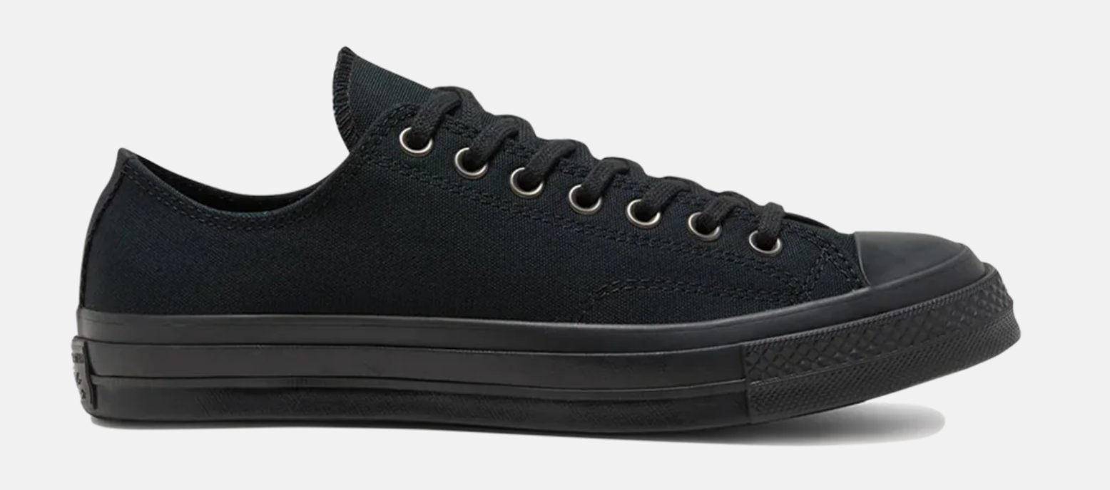 Converse All Star Low Cut Black Mono Men's 13