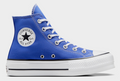 Converse CT All Star Hi Cut Platform Blue Flame/White/Black