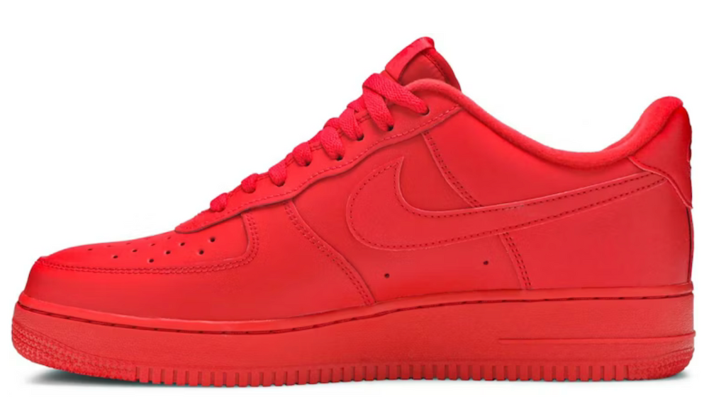 Nike Air Force 1 Triple Red